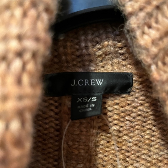J Crew Chunky Poncho NWT XS/S - Picture 2 of 5